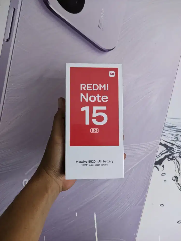 FAST RESPON WA Xiaomi Redmi Note 15 5G 12/512 Garansi resmi 15bln