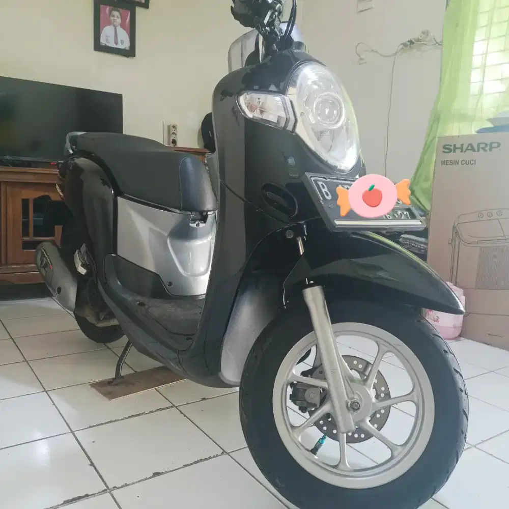 Honda Scoopy Donat th 2017 siap pakai