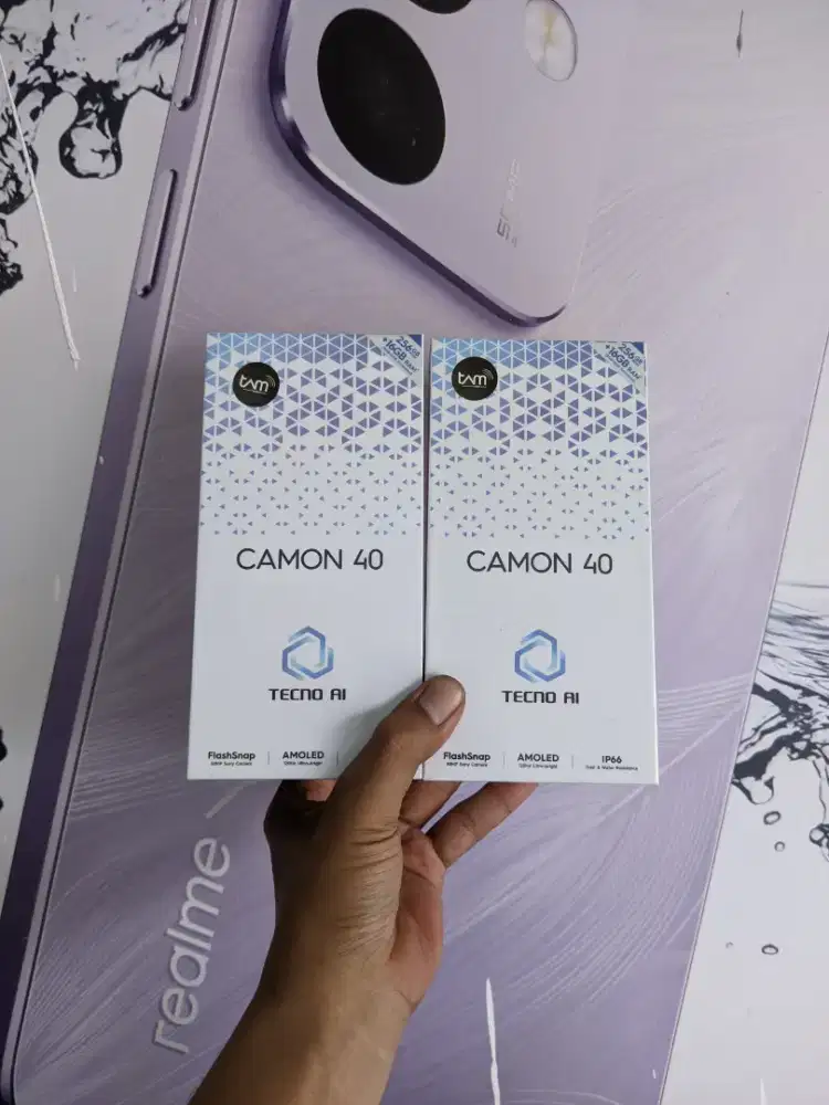[ Fast respon wa ] Tecno Camon 40 8+8/256 Garansi resmi 13bln