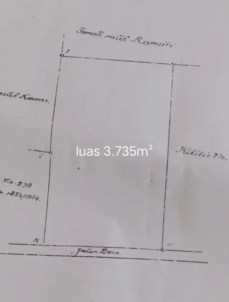 Di jual kebun rambutan