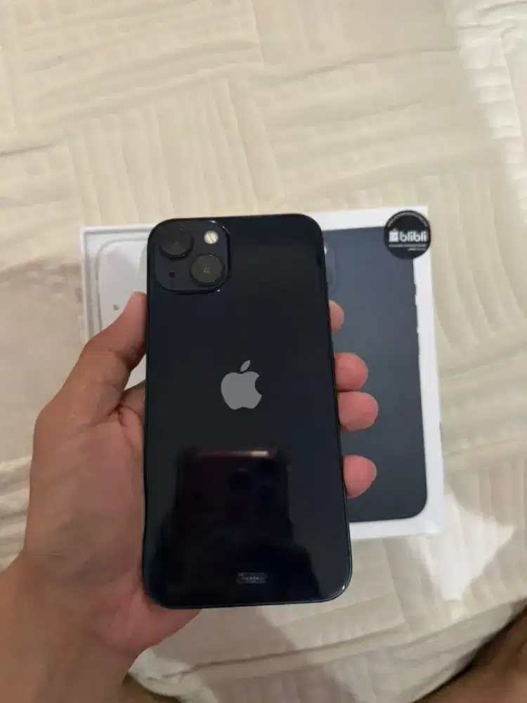 IPHONE 13 MIDNIGHT 128 GB BLIBLI KODE SA/A GARANSI ON