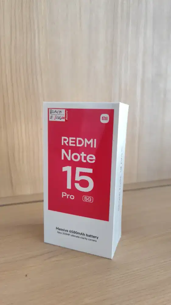 PROMO REDMI NOTE 15 PRO 5G 8/256 NEW SEGEL