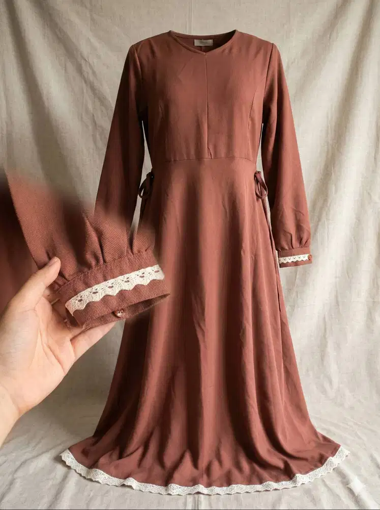 GIVEAWAY SPESIAL: GAMIS COKELAT MANIS UNTUK LEBARAN IBU!
