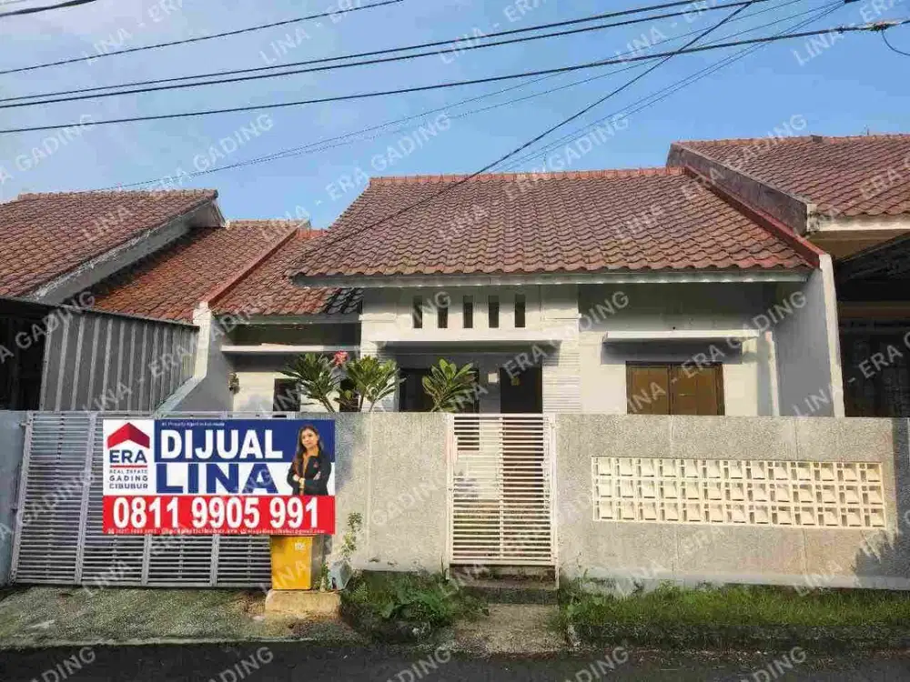 Dijual rumah sentul minimalis 1lantai siap huni