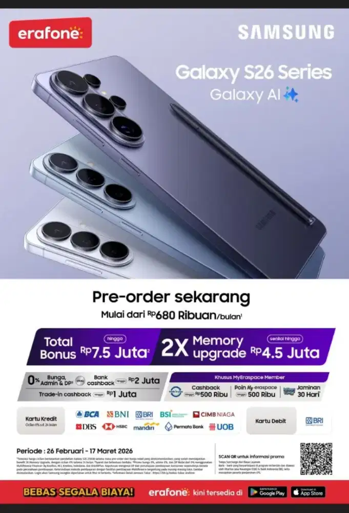 Preorder samsung galaxy S26 series