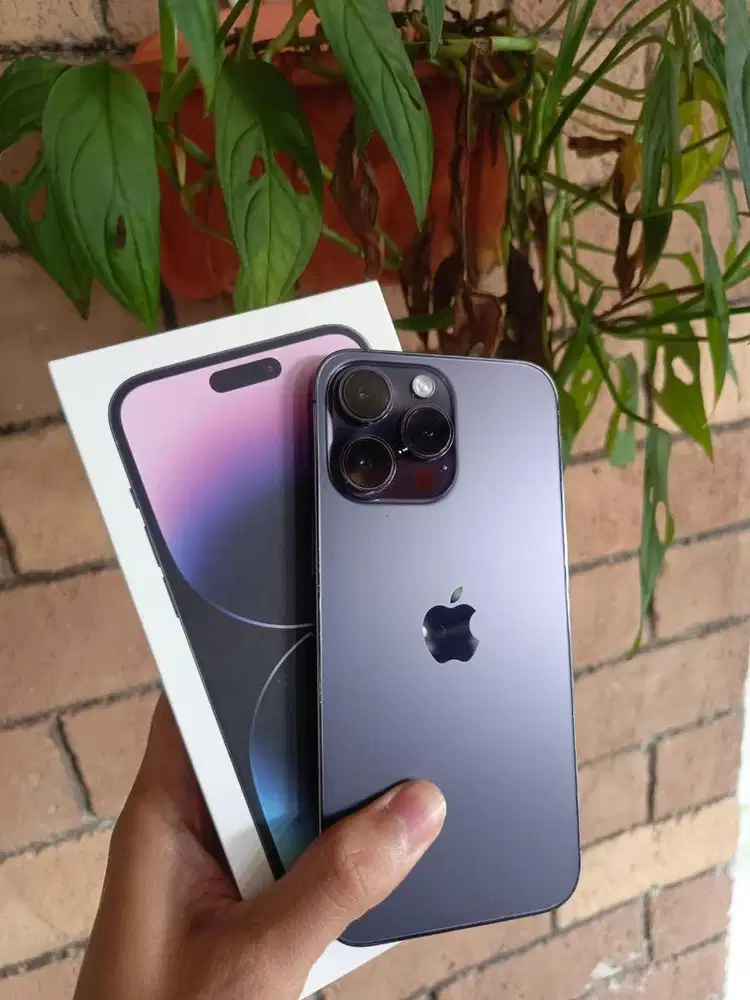 Iphone 14 PROMAX 256 IBOX Mahar, bt (setara) tt (atas bawah masuk)