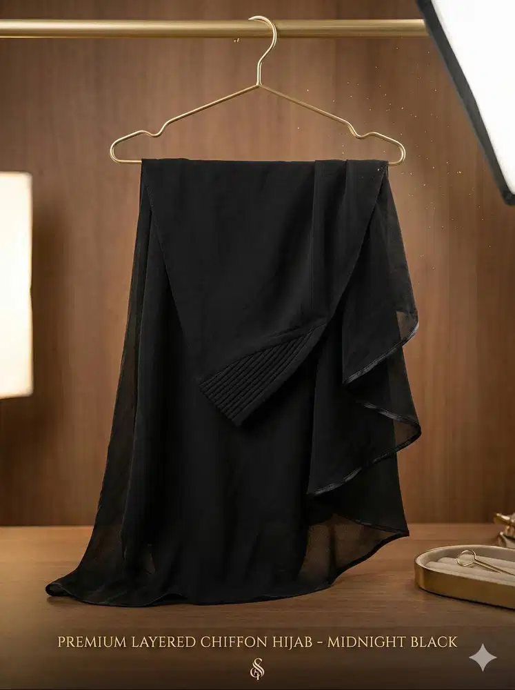 FREE HIJAB: Spesial Berkah Ramadhan Hijab bergaris hitam!!