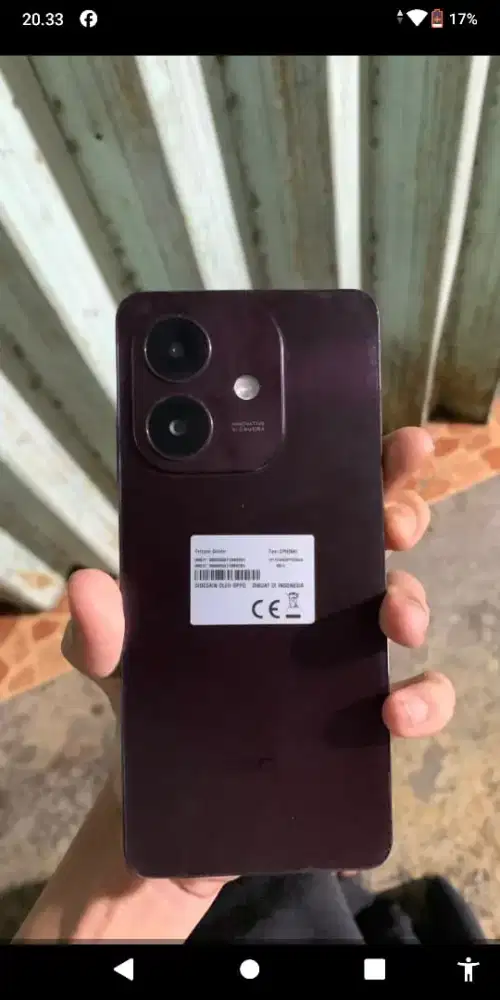 Oppo a3x ram 4/64 hp aja mulus no minus