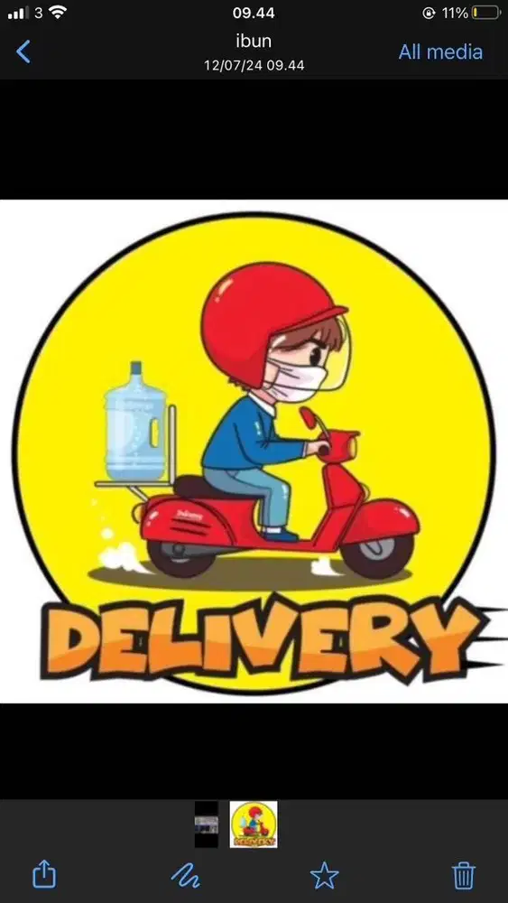 dicari utk antar antar galon