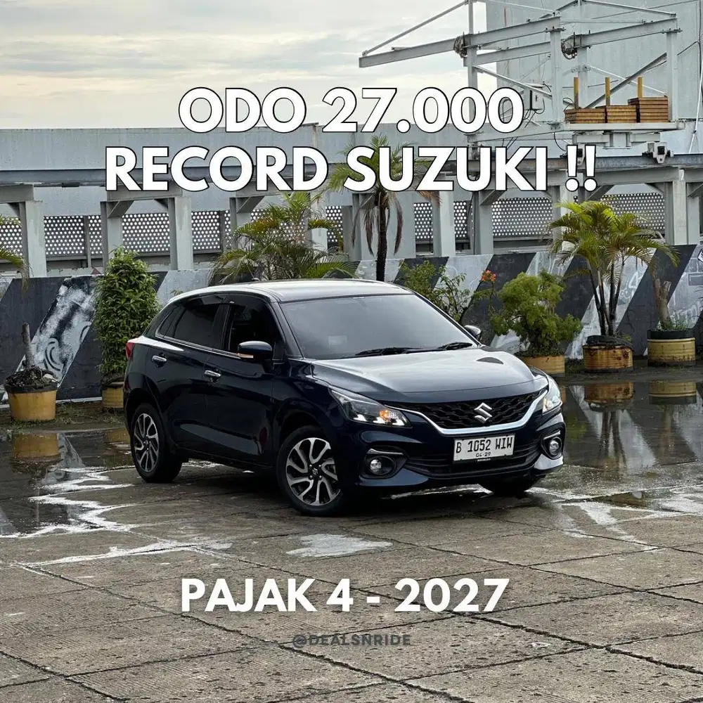 LIKE NEWW !! KM 27.000 PAJAK 4/2026 SUZUKI NEW BALENO HATCHBACK 2024