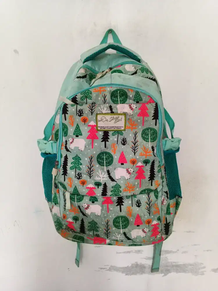 Tas Backpack Anak Silver Girl