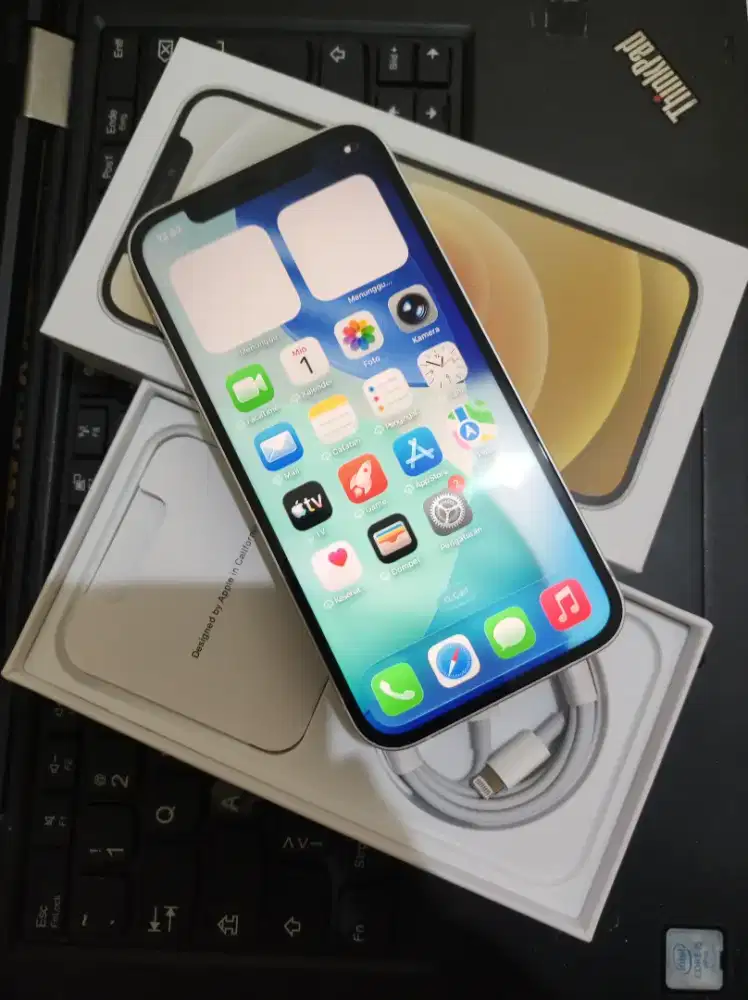 iPhone 12 128gb Beacukai resmi fullset Nominus