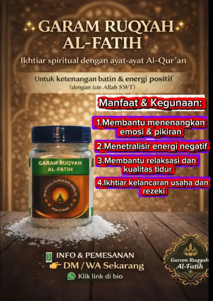 Garam Ruqyah Al-Fatih 200gr