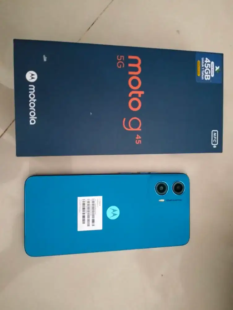 MotoG45 jaringan 5G 8/256 istimewa