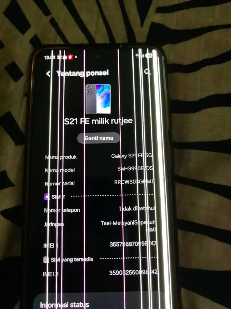 Jual murah hp samsung s21feel 5g