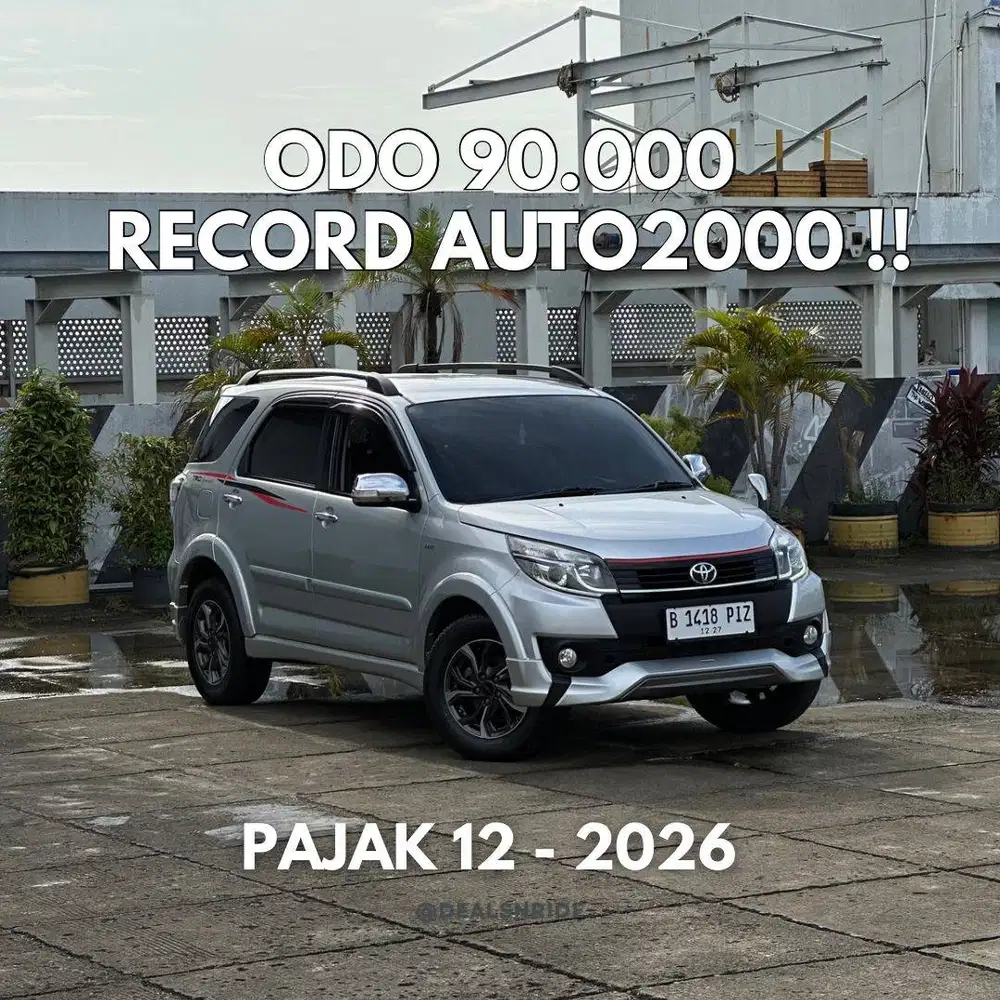 UNIT RARE !! ODO 90.000 PAJAK 12/2026 TOYOTA RUSH TRD SPORTIVO ULTIMO