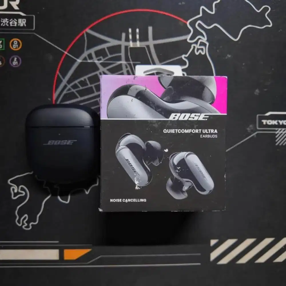 Bose Quietcomfort Ultra Earbuds Black Resmi Bose Indonesia