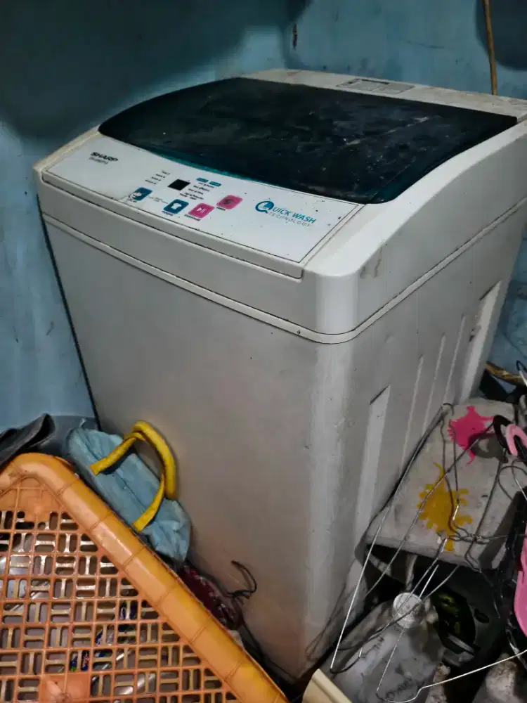 Mesin Cuci Sharp Mati Total