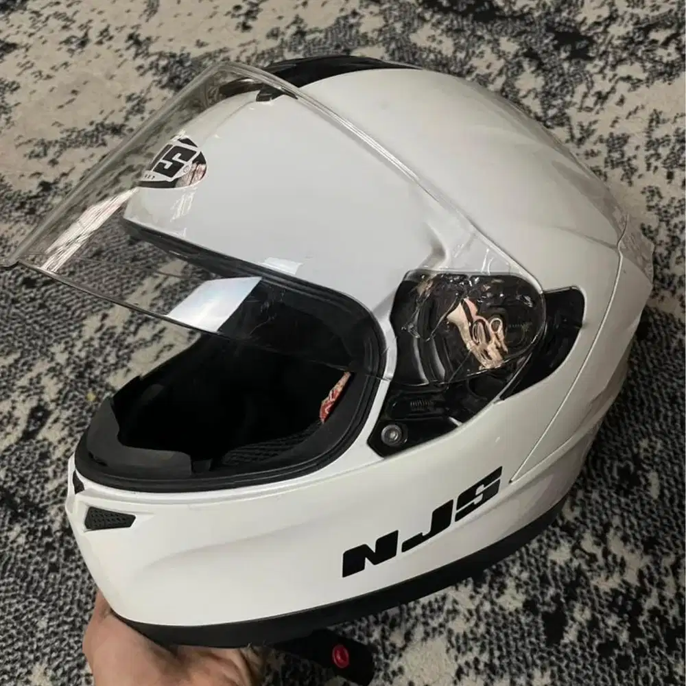 Helm NJS zx-1 White