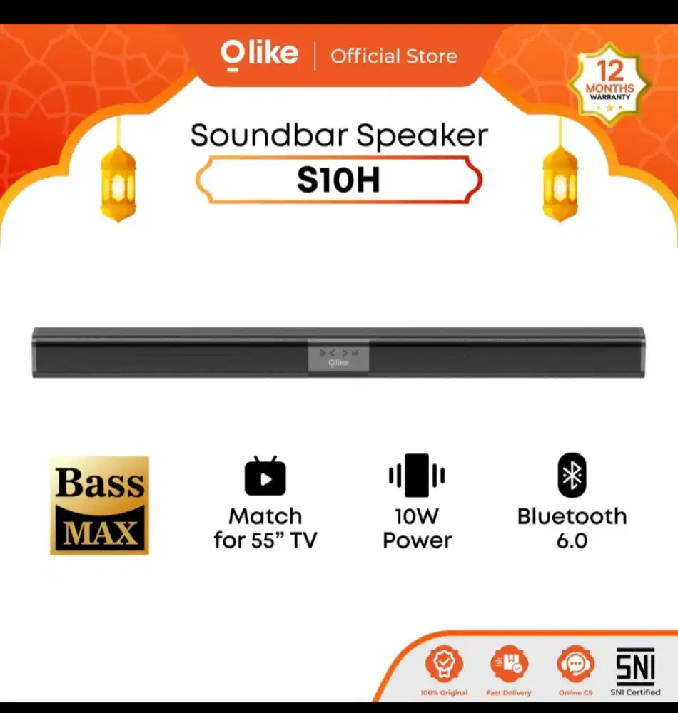 Home teather sounbar bluetooth Olike S10H