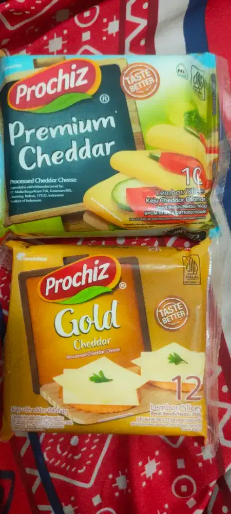 Keju Slice Prochiz Murah