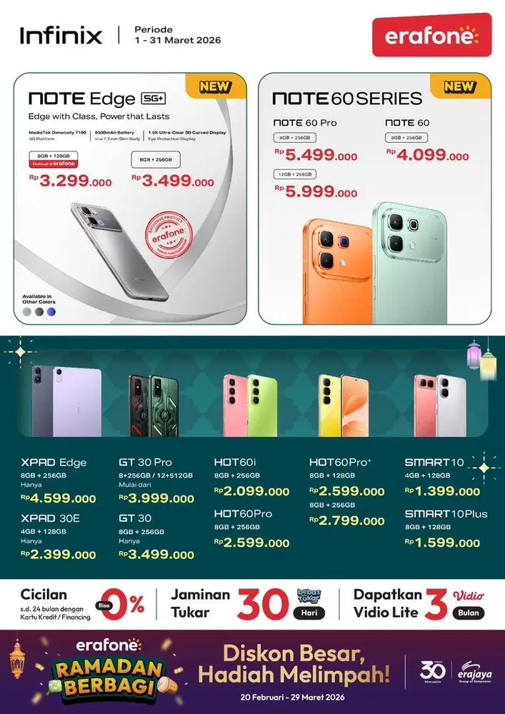 Infinix terbaru