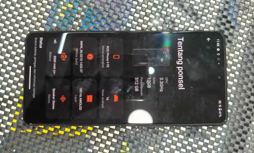 ASUS ROG 9 FE 12/512