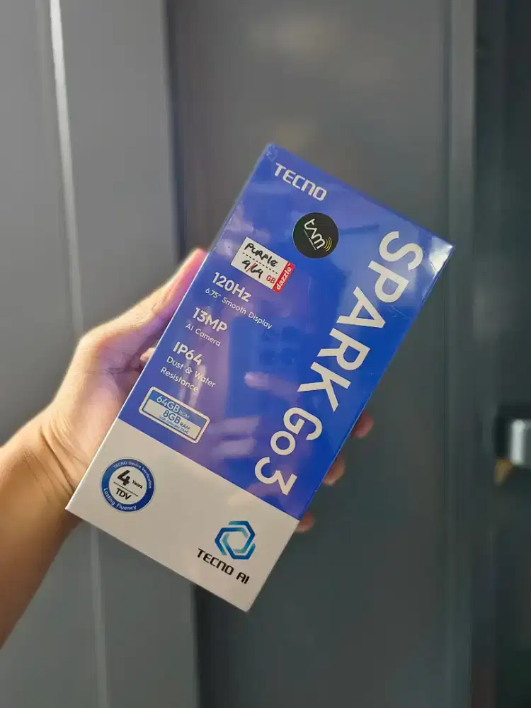 TECNO SPARK GO 3 4/128 NEW