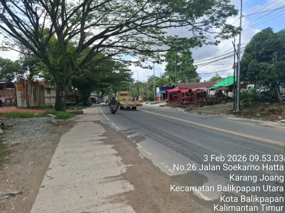 DIJUAL TANAH PINGGIR JALAN KILO13