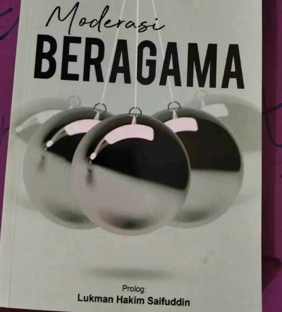 Buku Moderasi Beragama