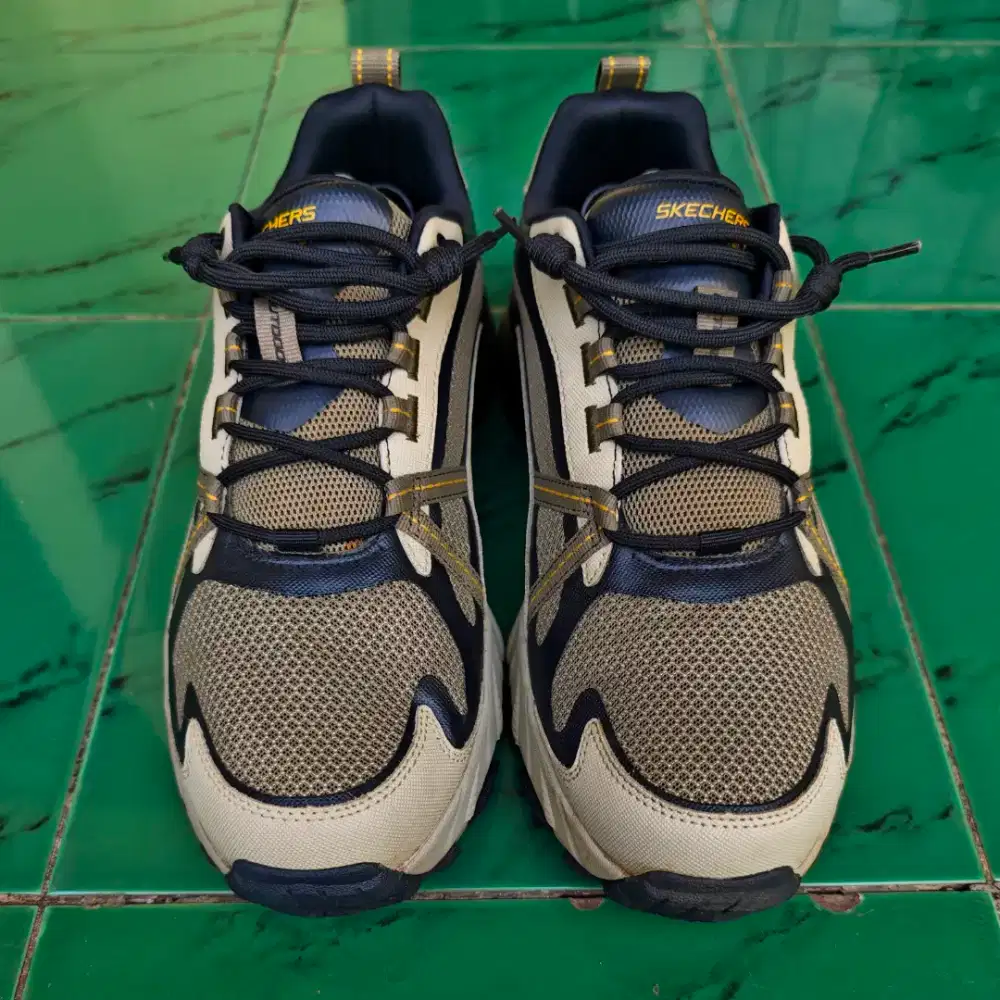 Sepatu Pria Skechers Max Protect Brown size 45 (ORIGINAL100%)