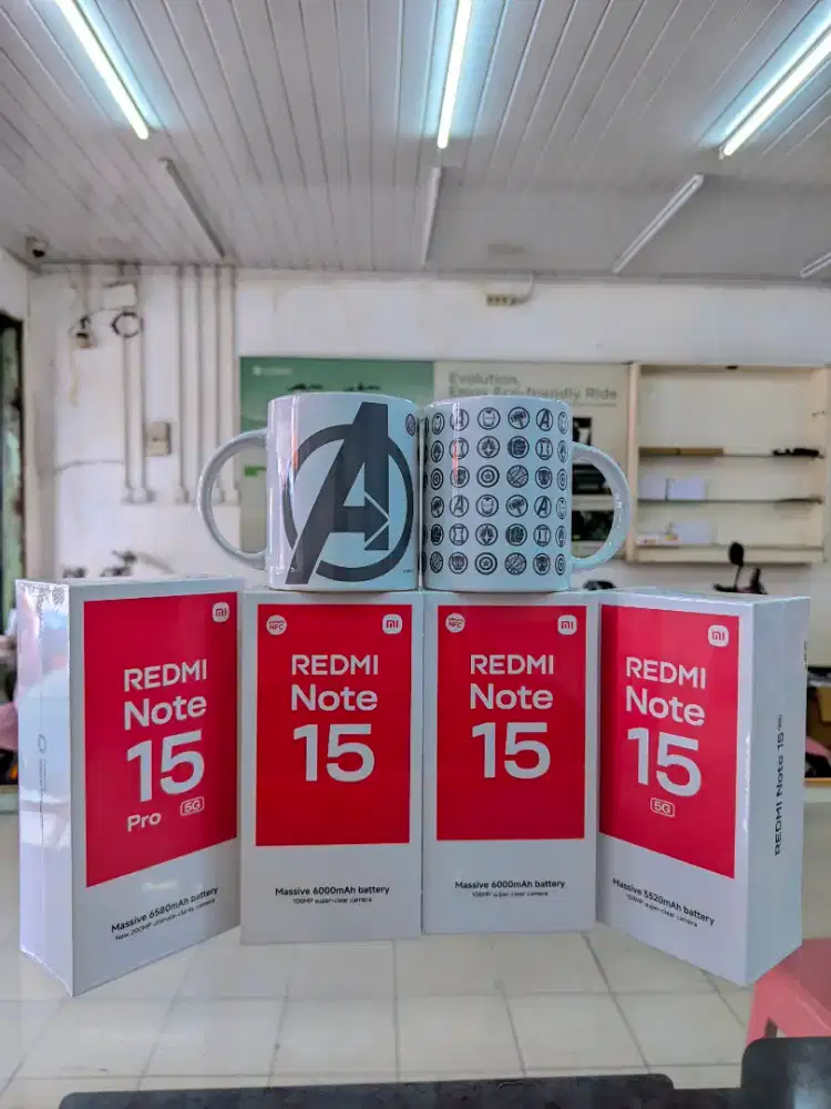 PROMO REDMI NOTE 15 8/256GB - BARANG BARU GARANSI RESMI BISA COD