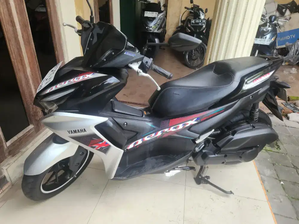 Aerox hitam silver all new 2023 gbm