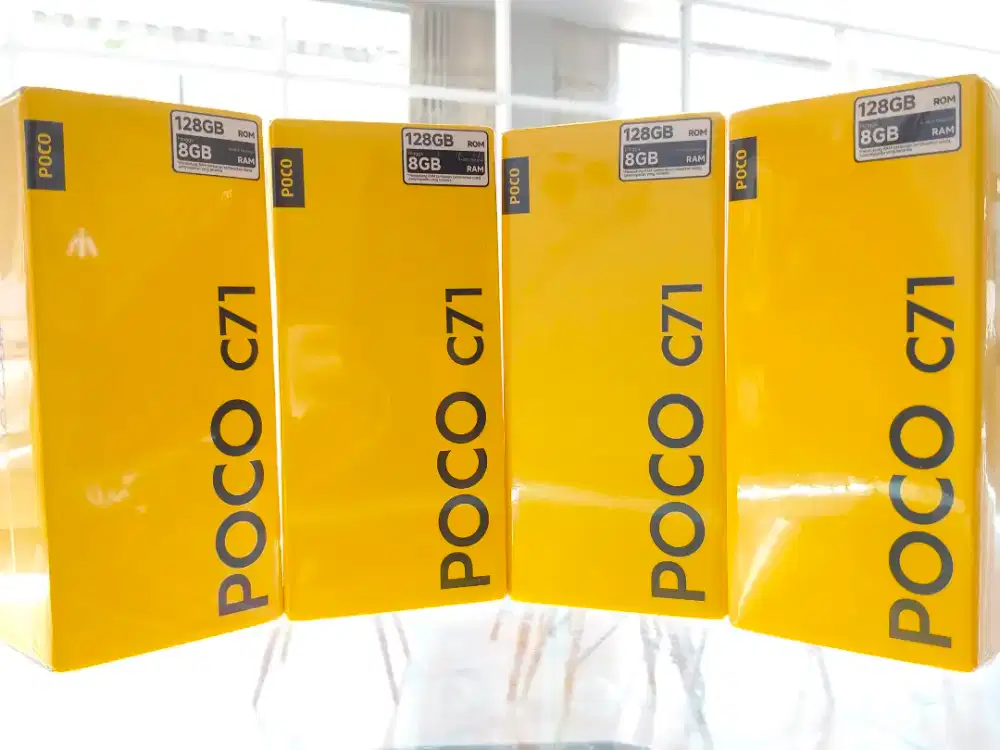 POCO C71 4/128 NEW SEGEL MURAH
