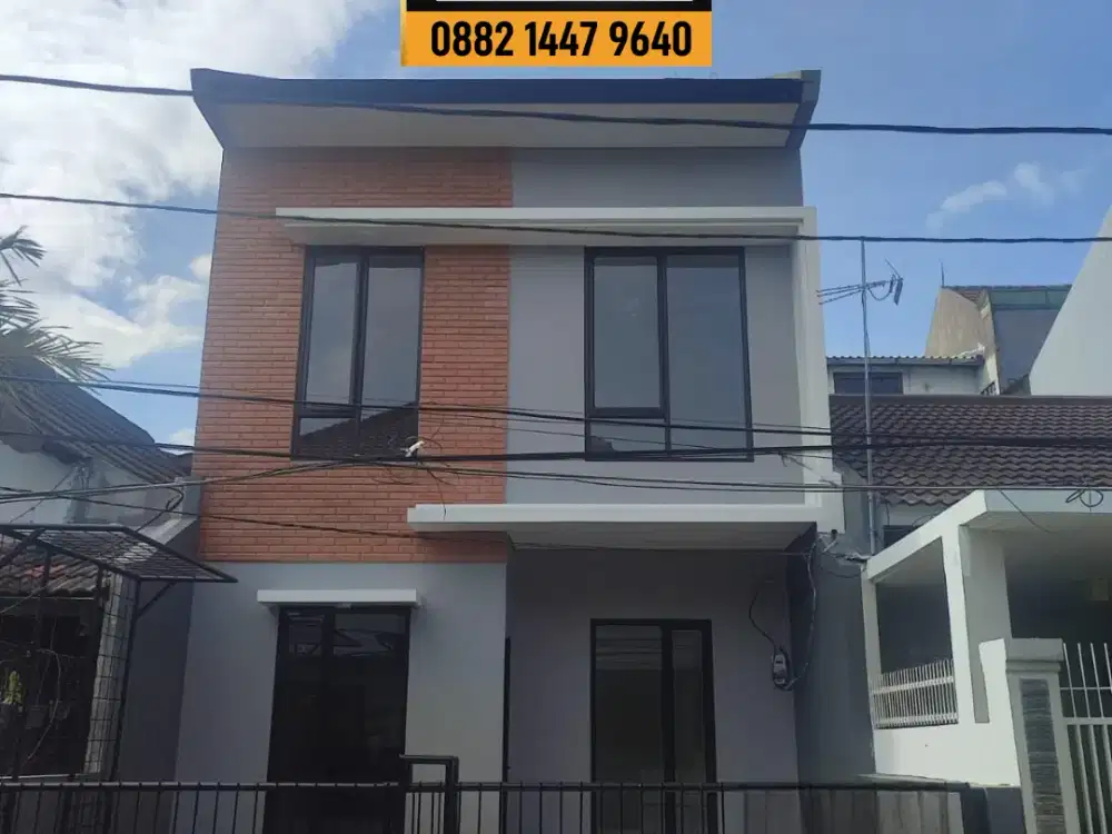 Hot Sale Rumah Brand New Stategis Dekat STAN Di Sektor 5 Bintaro