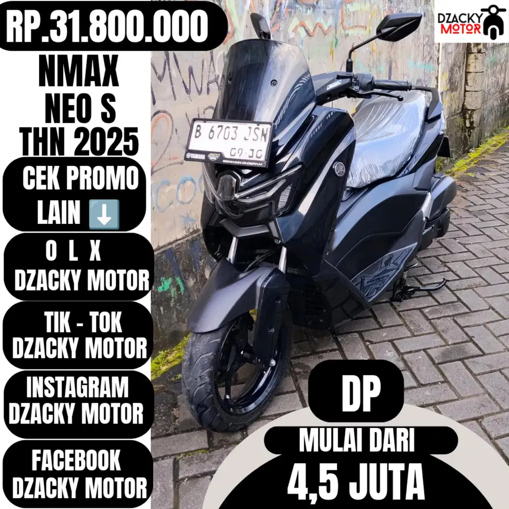 NMAX NEO S 2025 SECOND LIKE NEW
