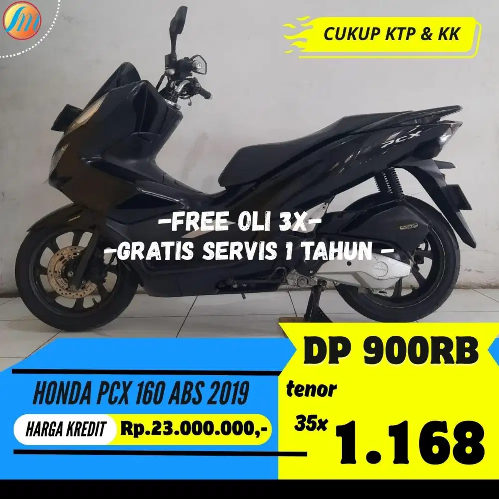 KTP+KK AJA KREDIT HONDA PCX 150 ABS 2019 ANGSURAN SANGAT RINGAN