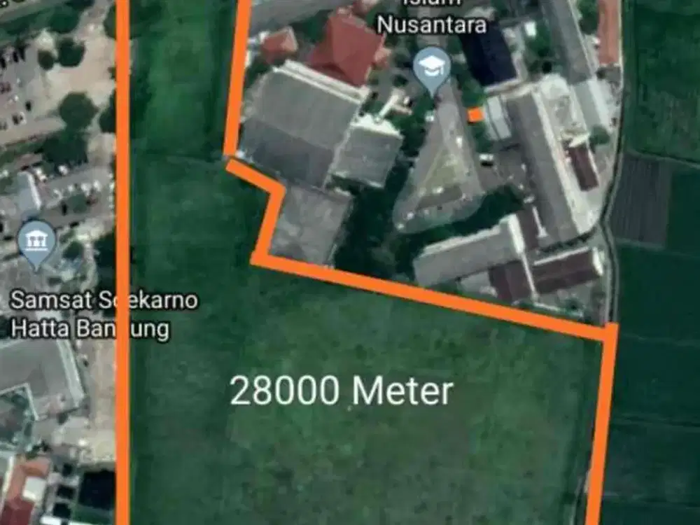 Dijual Tanah matang di sebelah samsat kiara condong buah batu