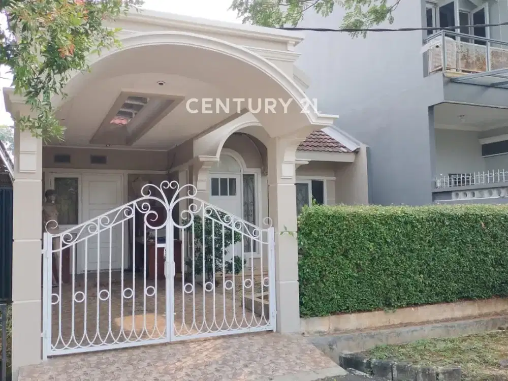Dijual Rumah Depan Taman Di Graha Bintaro