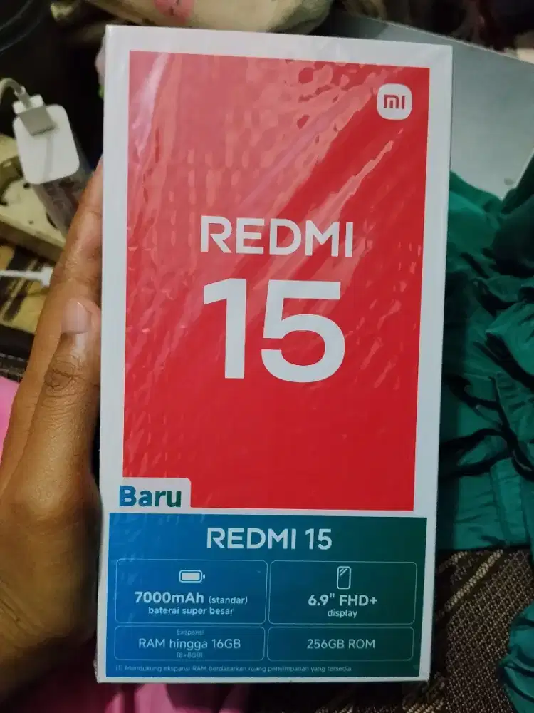 REDMI 15 UNGU LIKE NEW [Garansi masih ada 13 Bulan]