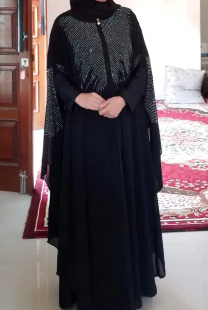 Pre Loved, Abaya turki ceruty premium
