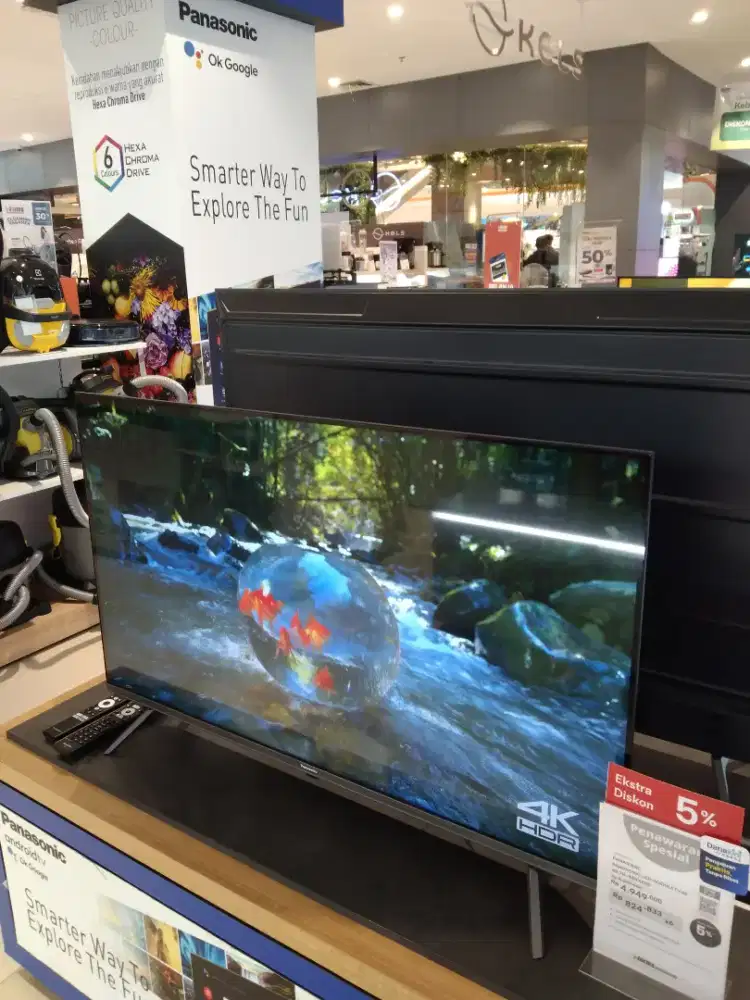 PANASONIC LED GOOGLE TV 4K