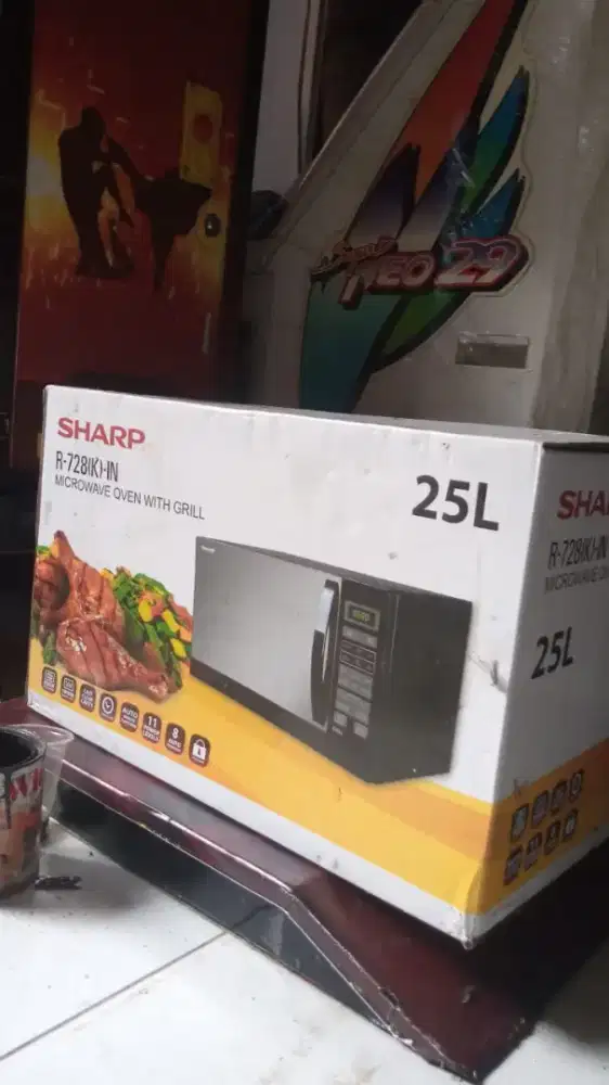 Microwave Oven Sharp R-728 Grill 25 Liter