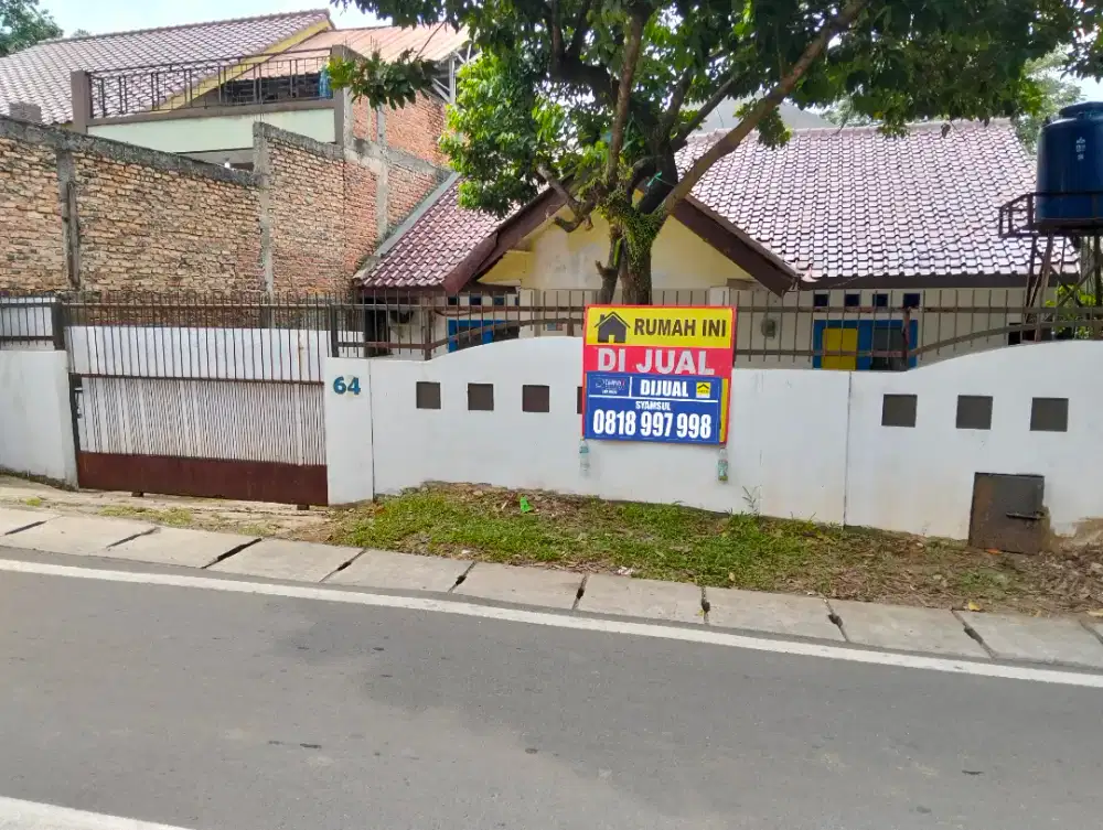 Dijual Murah Jl..Rusa  Raya Pondok Ranji Dekat Stasiun Jurangmangu