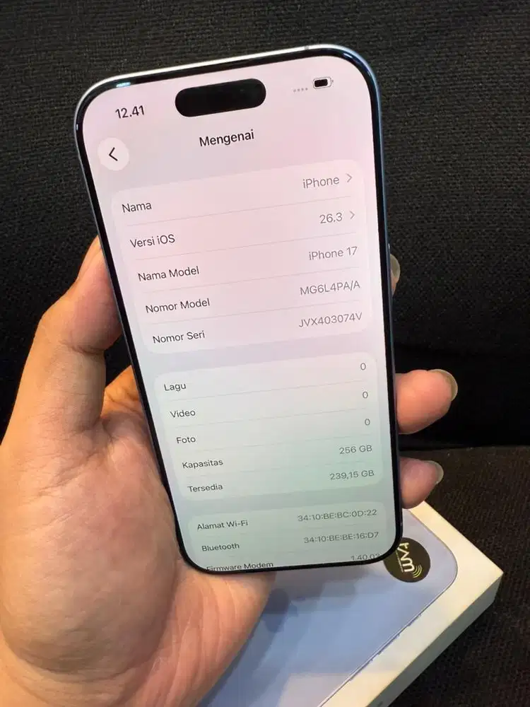 Iphone 17 256 garansi desember 2026