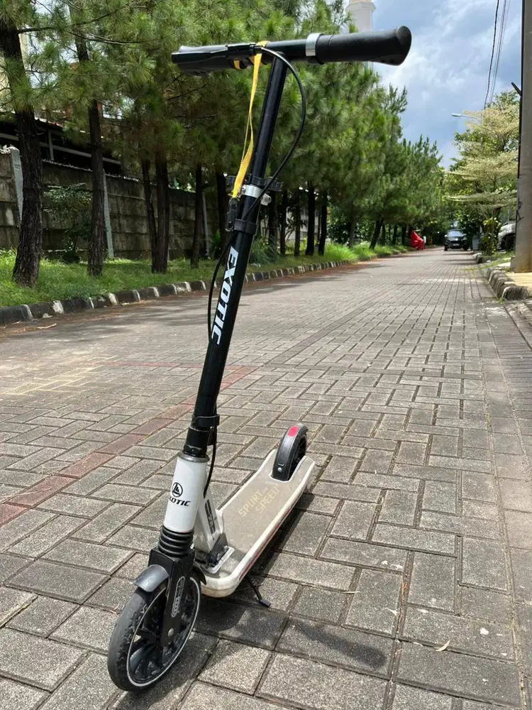 Skuter Exotic ET-HB312 – Roda Besar & Suspensi (Bisa Dewasa)