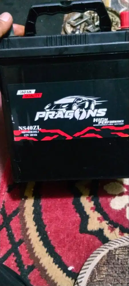 aki mobil kondisi baru merek paragon