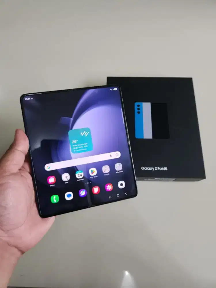 Samsung Z Fold 5 512gb 5G Blue SEIN Resmi Indo Normal Murah