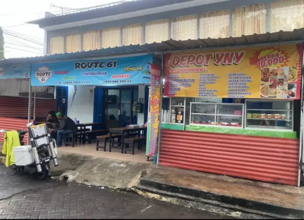 DIJUAL TEMPAT USAHA LEBAK JAYA. DKT UBS LOKASI RAMAI