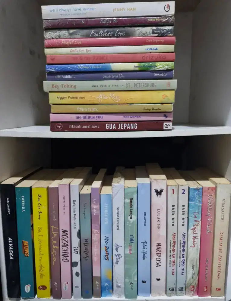 Jual novel preloved